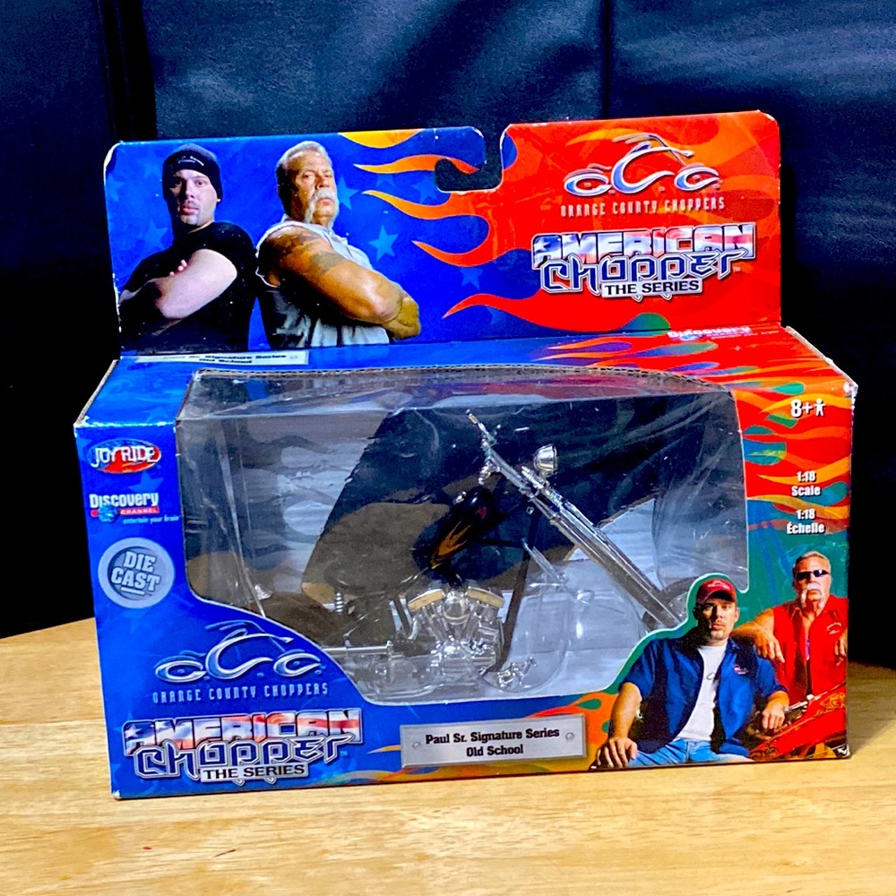 Joy Ride American Chopper The Series Paul Sr. Signature Series Old School 1:18